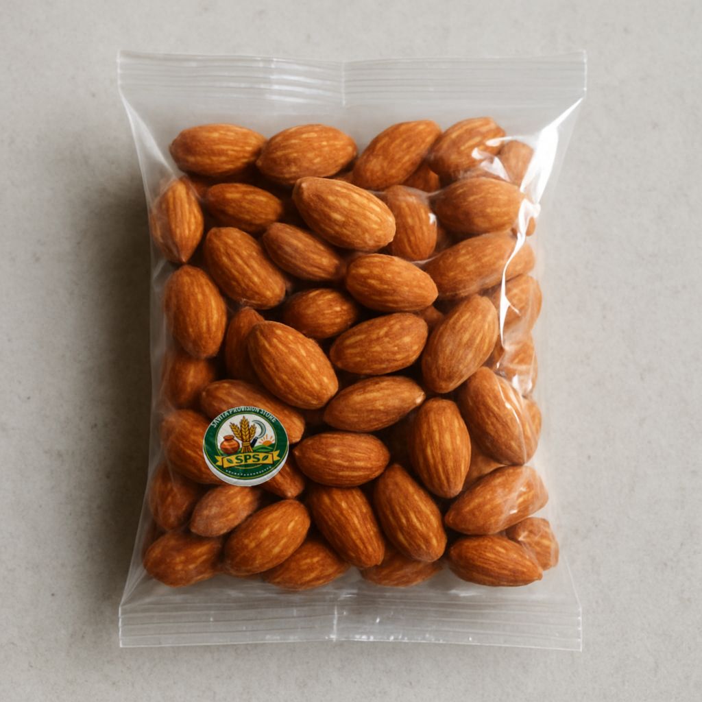 Savita Provision Store's roasted almonds