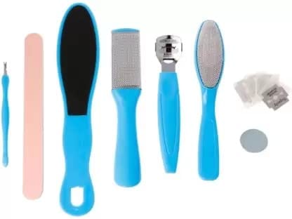 Elecsera Pedicure Tools For Feet - Footfile Kit, Foot Scrubber