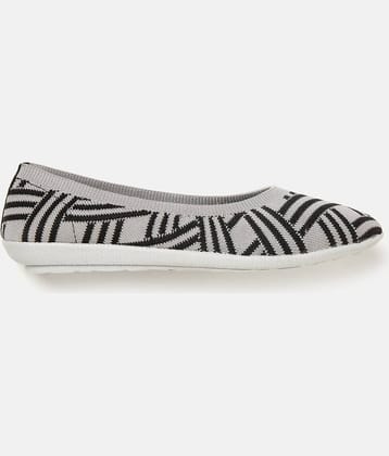 MARC LOIRE Gray Ballerinas