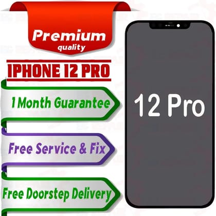 Apple iPhone 12 Pro  (display glass combo folder) Mobile Display LCD Screen With Touch.