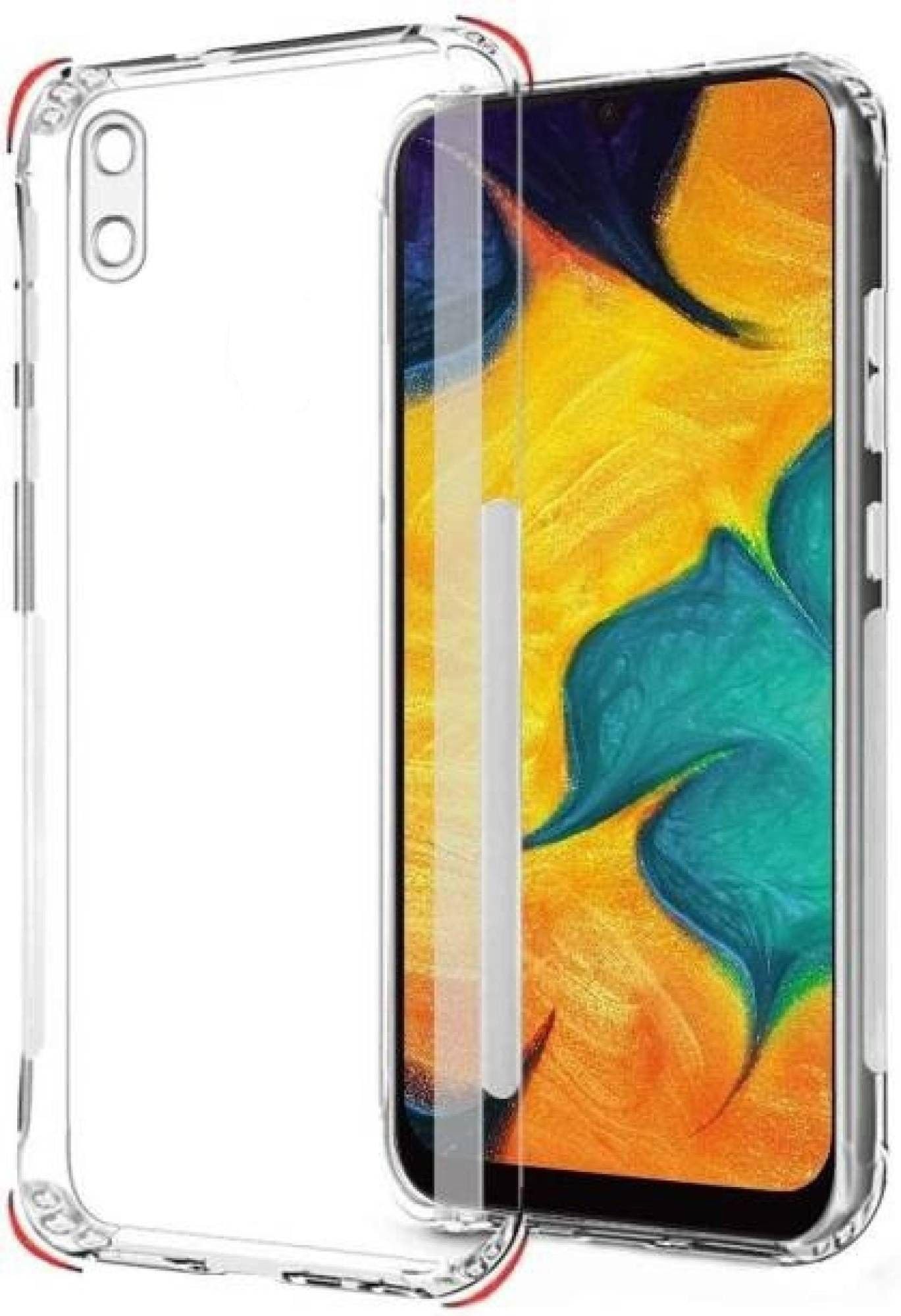 PLUGTECH TPU Ultra Hybrid Clear Camera Protection Back Cover Case for Samsung A10
