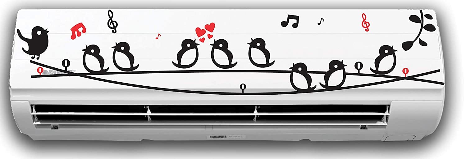 DreamKraft Decorative AC Air Conditioner Sticker(20 cm X 91 cm)