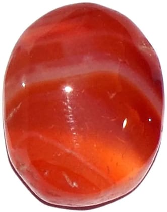 6.00 ct./ 6.6 Ratti Red Sulemani Hakik Stone Red Yamini Hakik, Sulemani Akik Gemstone For Astrological Benefits