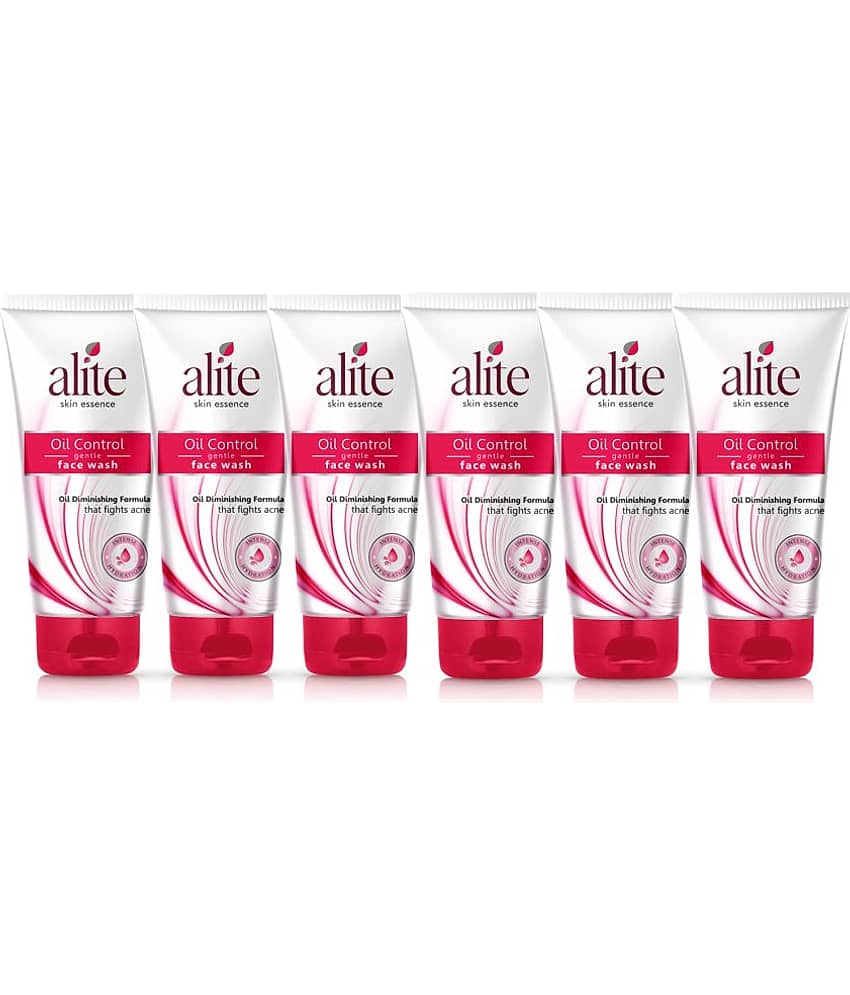Alite Oil Control Gentle Face Wash Enriched with Stearic Acid for Oil Acne Prone Skin ( Pack of 6 )