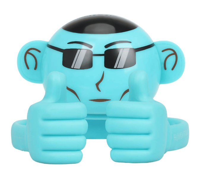 Promate Bluetooth Speaker, Portable Monkey Shape Multifunction Wireless Speaker