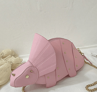 Crossbody-Bag Handbags Clutch-Bag Women Purses Triceratops Chic Mini Girl's Fashion