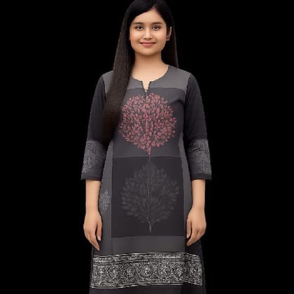 Black Womens Fashion Kurti