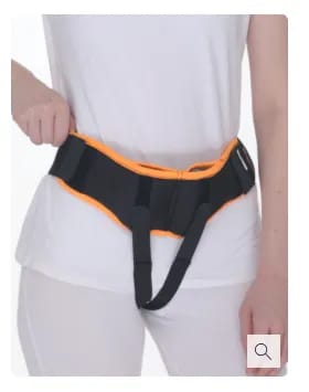 Hernia Belt Deluxe(CT604) Black Size- S