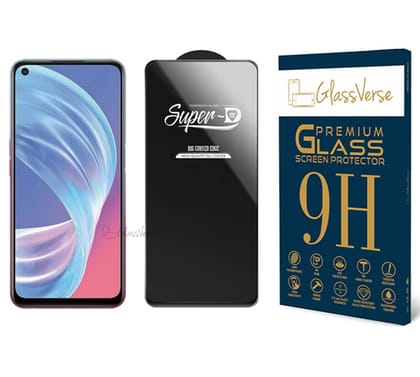 GlassVerse Superd Oleophobic Tempered Glass For Oppo A73 Smartphone(Pack Of 1) With Free Installation Kit Full Screen Coverage If Received Damaged-6.44 Inch GlassVerse Superd Oleophobic Tempered Glass For Oppo A73 Smartphone(Pack Of 1) With Free Installa