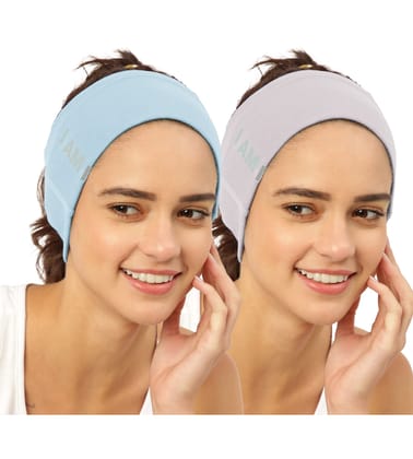 FREECULTR Unisex Bamboo Bandana, Anti Microbial Super Soft & Comfort Fit, Breathable Multipurpose Headband, Face Mask for Dust Protection and Sun - Size Printed Pack of 2-Chalk Blue, Sand FREECULTR Unisex Bamboo Bandana, Anti Microbial Super Soft & Comfort Fit, Breathable Multipurpose Headband, Face Mask for Dust Protection and Sun - Size Printed Pack of 2-Chalk Blue, Sand
