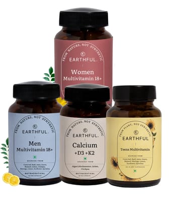 Earthful Complete Family Multivitamin & Bone Health Pack Earthful Complete Family Multivitamin & Bone Health Pack