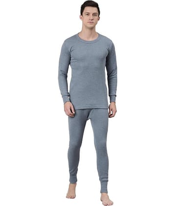 Paryag Pack of 1 Woollen Thermal Sets For Men's ( Black )