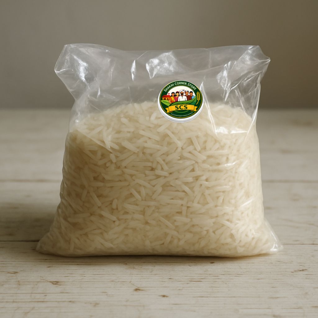 Shakhi Corner Store's premium basmati rice