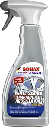 SONAX XTREME Wheel Cleaner 500ml | Premium Color-Changing Cleaning Spray | Ideal for All Wheel Types | Safe for Chrome Painted & Anodized Rims | Removes Stubborn Brake Dust | pH Balanced Formula