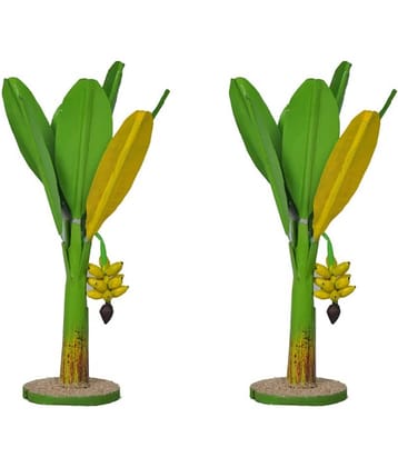 simonart and panting - Multicolor Aloe Artificial Tree ( Pack of 1 )