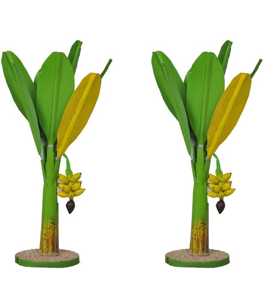 simonart and panting - Multicolor Aloe Artificial Tree ( Pack of 1 )