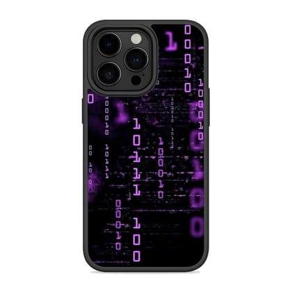 Binary Pink Mobile Bumper Cover