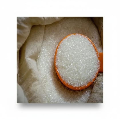 Granulated White Sugar - 50 kg - One burlap sack of sugar