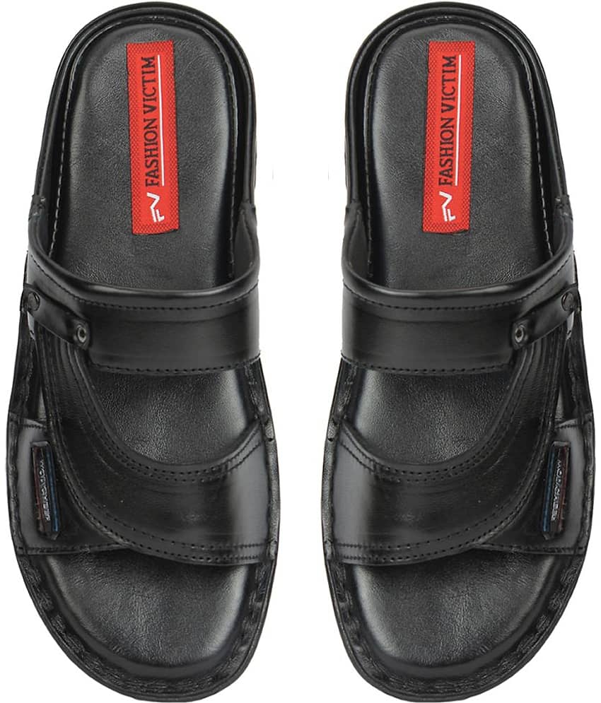 Fashion Victim - Black Men's Sandals