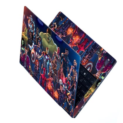 Marvel Full Body Laptop Skin Stickers Decal Cover for All Models (15.6 inch) - Mrvl0015