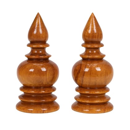 Polished � Small Wooden Pooja Kalash (Pack of 2) � 3 Inch Height, 1� Inch Base � Natural Grain Finish | Traditional ???? ???? for Home Temple, Mandir, Rituals & Festival Decoration Polished � Small Wooden Pooja Kalash (Pack of 2) � 3 Inch Height, 1� Inch Base � Natural Grain Finish | Traditional ???? ???? for Home Temple, Mandir, Rituals & Festival Decoration