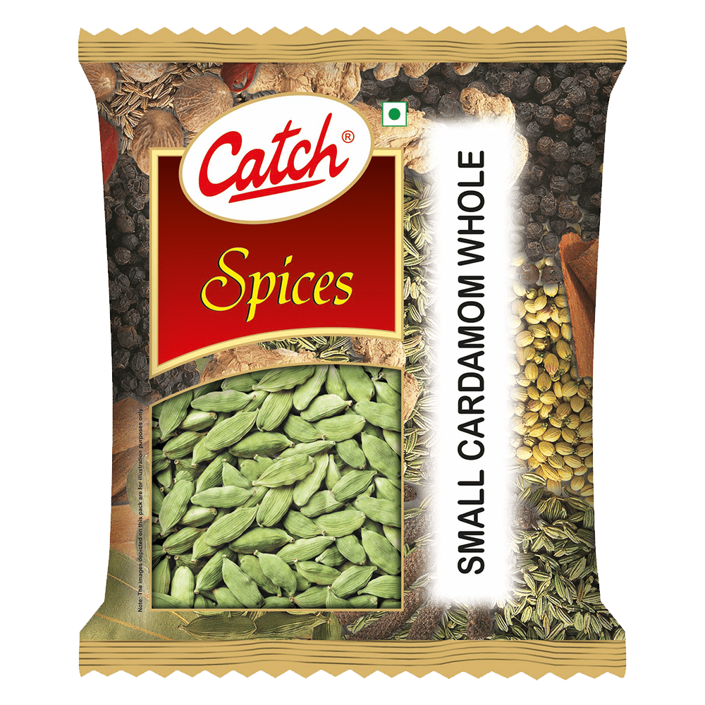 Catch Whole Pouch || Cardamom Small Green || 50 Grams