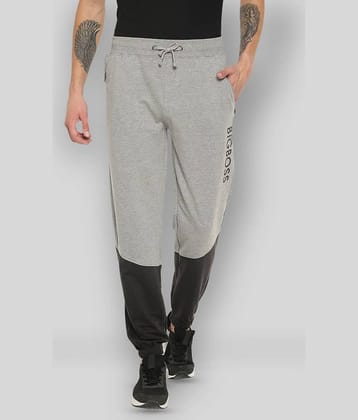 Dollar - Light Grey 100% Cotton Men's Trackpants ( Pack of 1 )