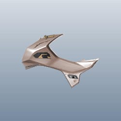 SET TANK COVER SIDE RH (MET. AERIS BROWN - Xtreme 160 - ACRES6A0000EEGS