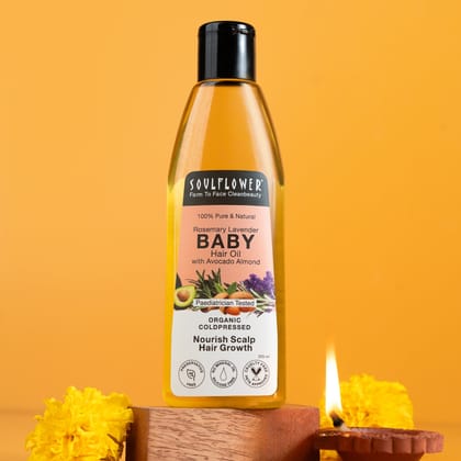Rosemary Lavender Baby Hair Growth Oil for Gentle Nourishment & Healthy Scalp