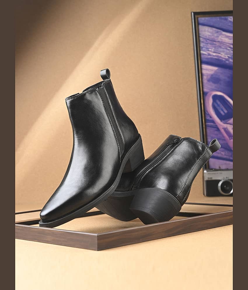 BIZZARO Black Women's Ankle Length Boots
