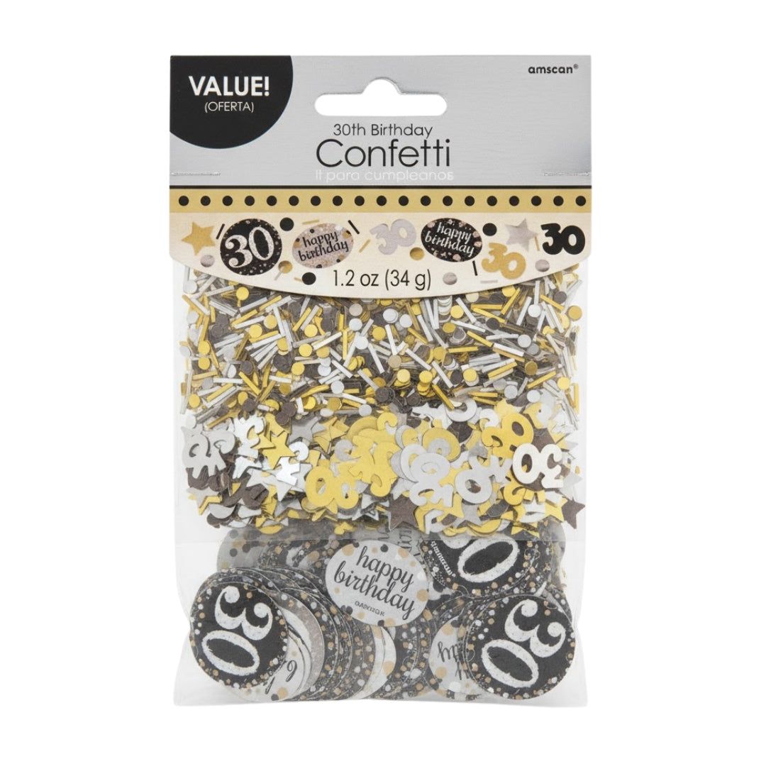 30th Birthday Sparkling Confetti