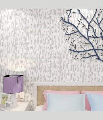 LAAYO Wallpaper & Wall Sticker - Abstract Wallpaper ( 45 x 1000 ) cm ( Pack of 1 )