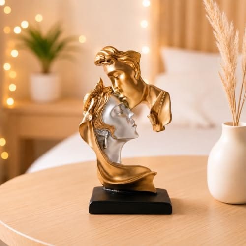 Home Décor Accent (Pack of 1, Silver & Golden)