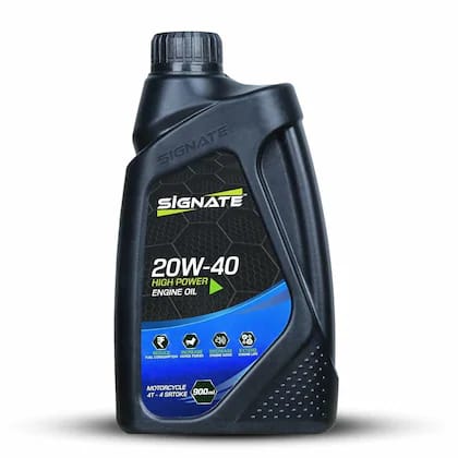 Signate Technocare 20W40 4T Engine Oil for Bikes | Power Formula For High Performance (900 ML)