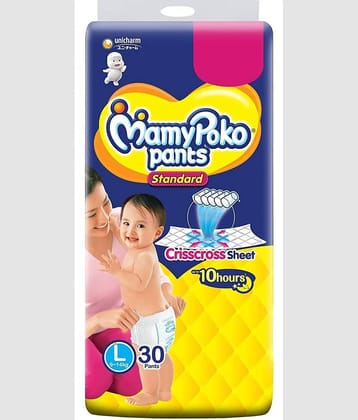 Mamy Poko L Diaper Pants ( Pack of 30 )