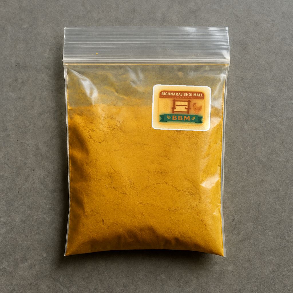 Bighnaraj Bhoi Mall's turmeric powder