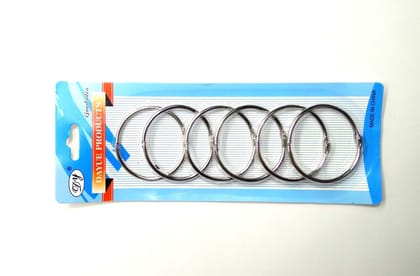 Scrapbooking Binder Rings - 52mm- Pack of 6 Rings