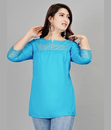 SIPET Women's Rayon Tunic ( Pink )