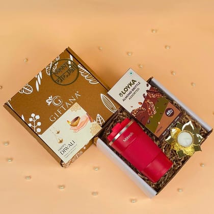 Diwali Personalized Drinkware Gift Set