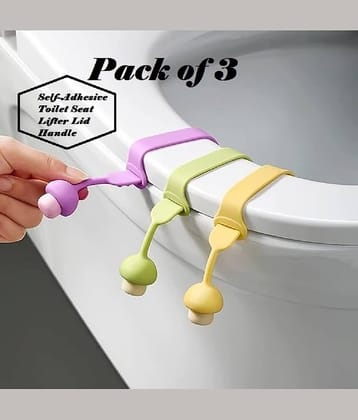 Toilet Seat Lid Lifting Band (Set of 3)
