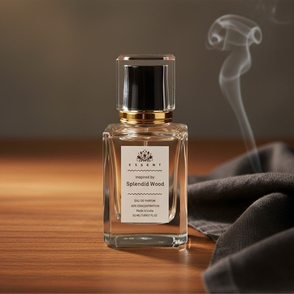 Essent Perfumes Splendidwood Eau de Parfum (EDP) – Rich Woody Spicy Warm Long Lasting Perfume – Unisex Fragrance