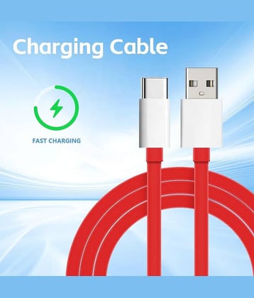 UTTU Red 5 A Type C Cable 0.9 Meter