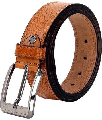Leather World - Leather Men's Casual Belt ( Pack of 1 )