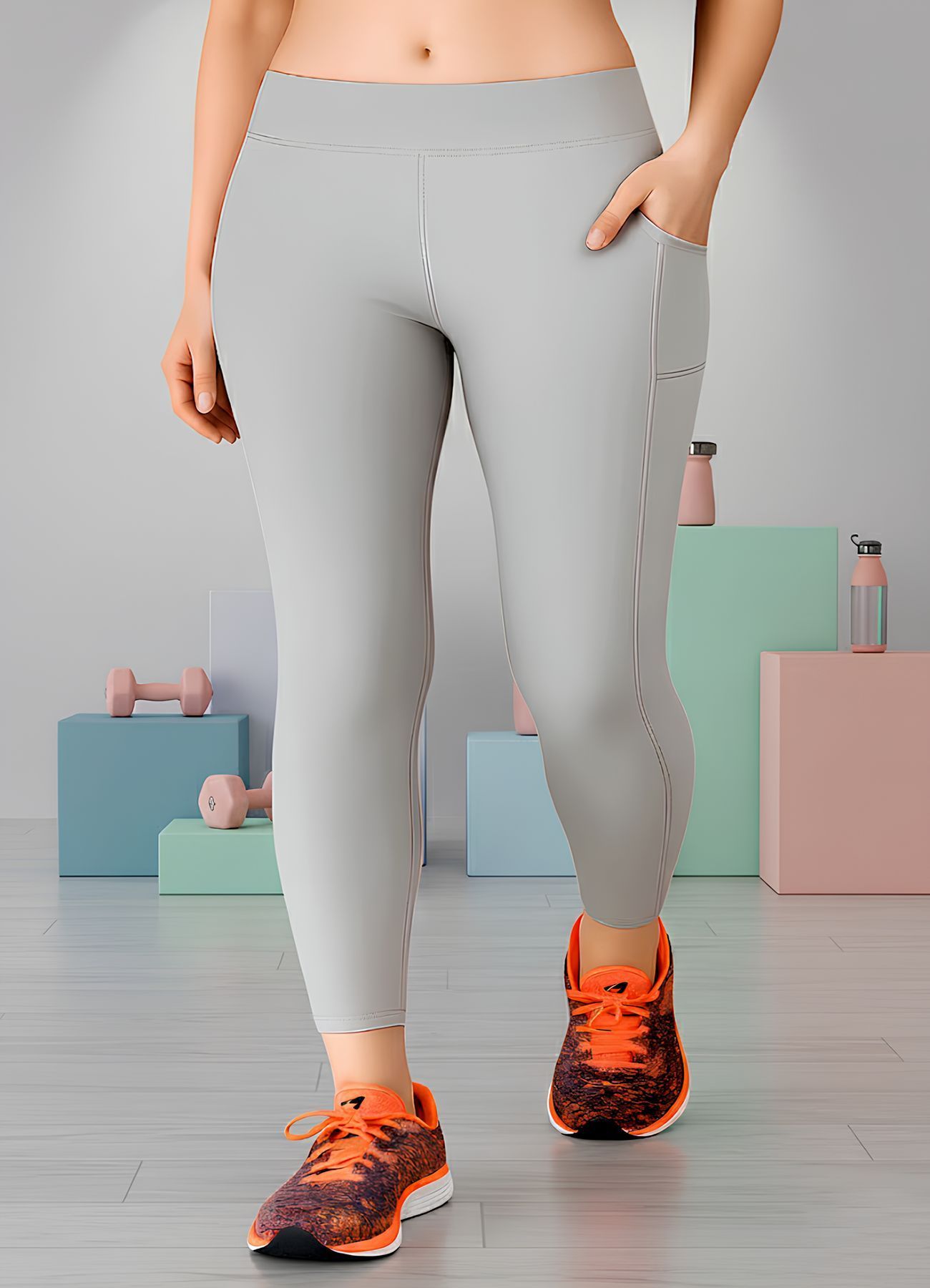 Premium Quality Women & Girls Sportswear Tights | Designed for Workout, Yoga Sessions, Gym Training, Running & Outdoor Fitness Activities | High Stretch Lycra