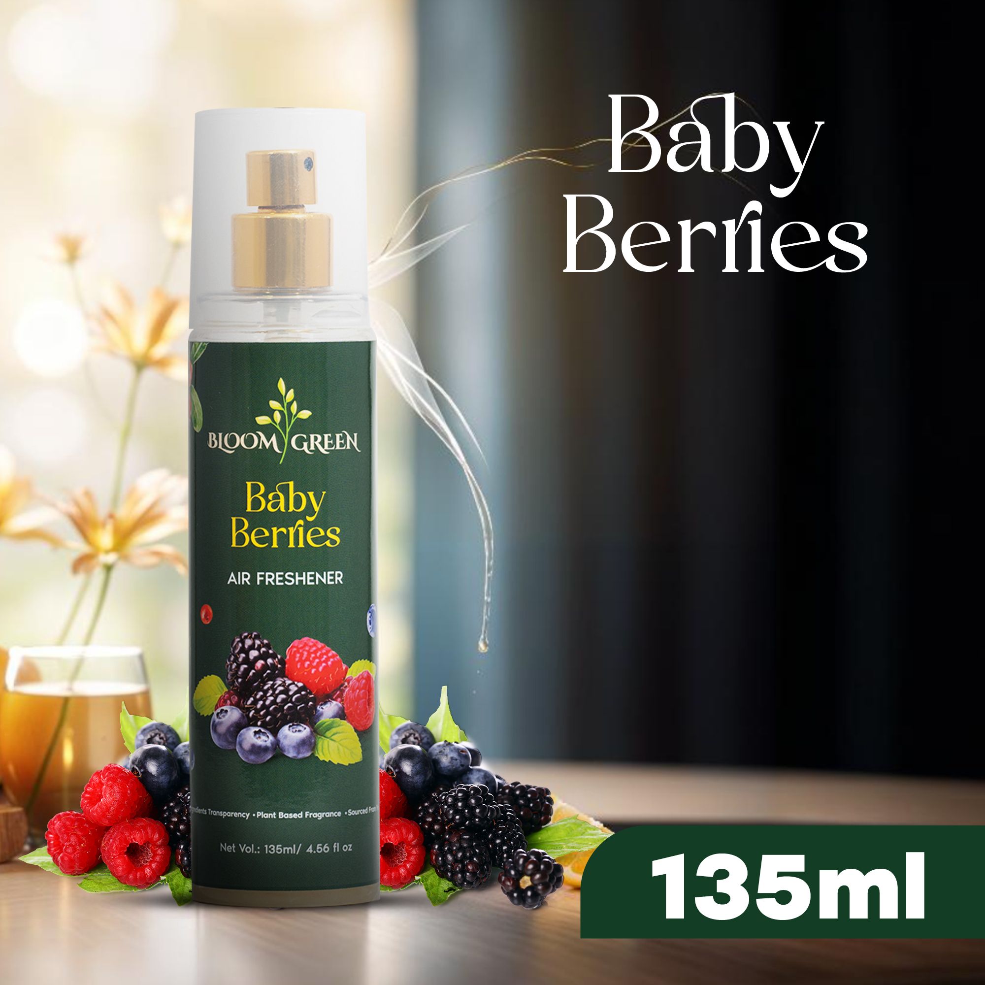 Baby Berries Air Freshener - Safe & Pet-Friendly