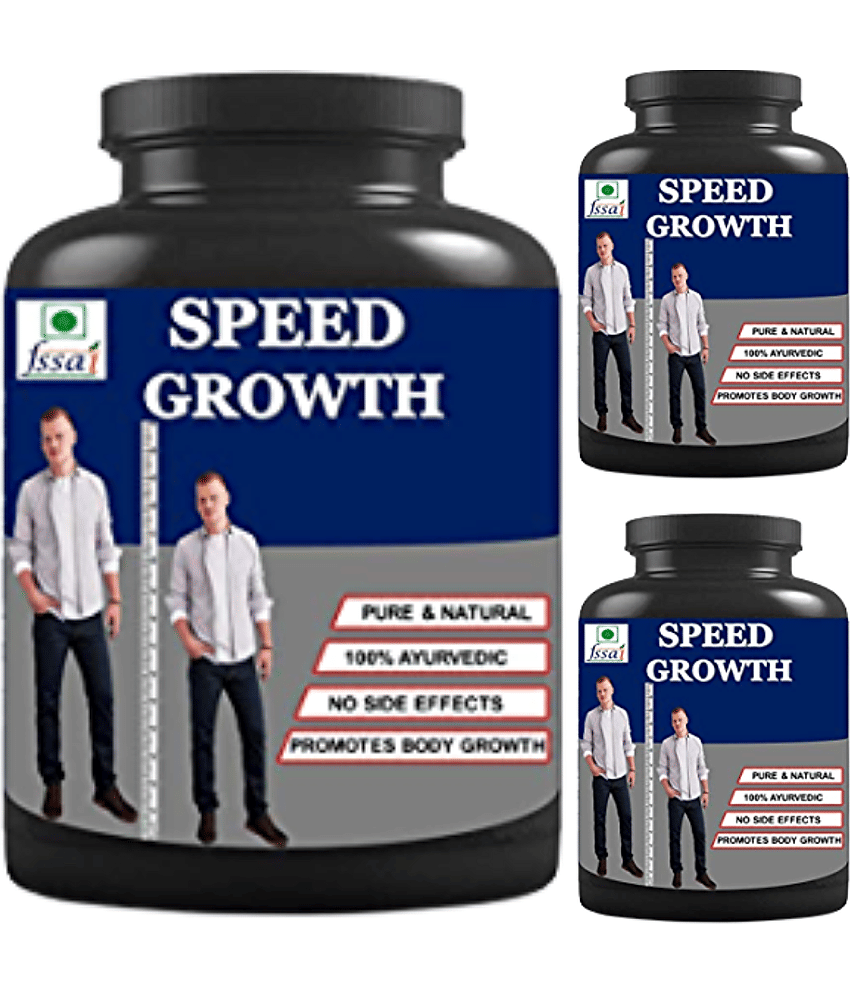Hindustan Ayurveda speed growth vanilla flavor 0.3 kg Powder Pack of 3
