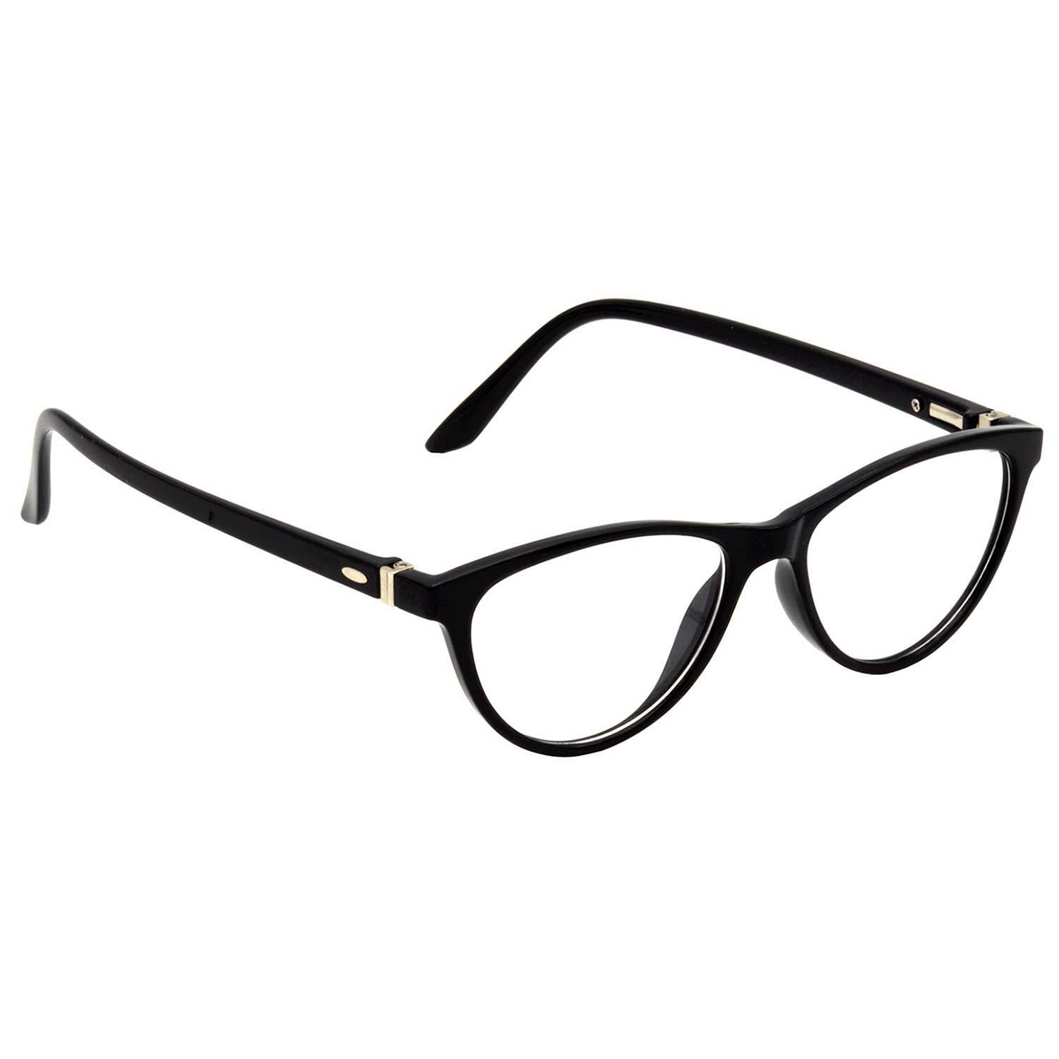 Hrinkar Plastic Full Rim Cat-eyed Designer frames Men & Women - HFRM-BK-13