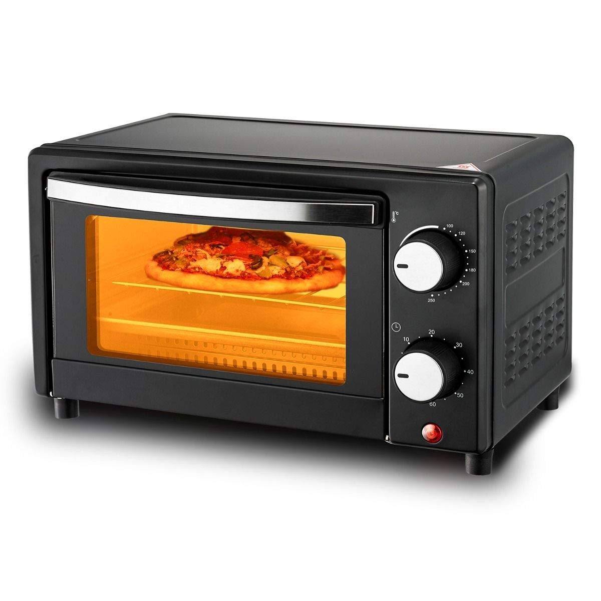 BALTRA Oven Toaster Griller with Temperature Selection 800 W,10 L OTG(Black)