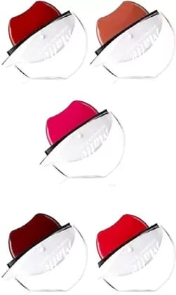 Elecsera PREMIUM VELVET MATTE LONG LASTING STUNNING TEXTURE LIP SHAPE LIPSTICK (MULTI, 10 g)