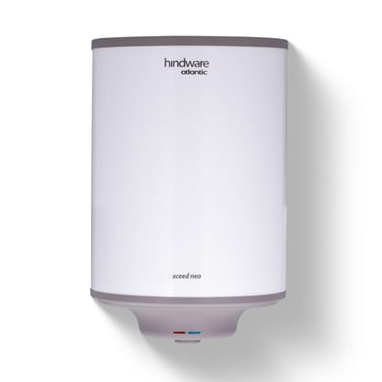 HINDWARE SMART APPLIANCES Atlantic Xceed Neo 25L, 2Kw, Glasslined Coated Tank, Storage Water Heater, White HINDWARE SMART APPLIANCES Atlantic Xceed Neo 25L, 2Kw, Glasslined Coated Tank, Storage Water Heater, White - White / 25L